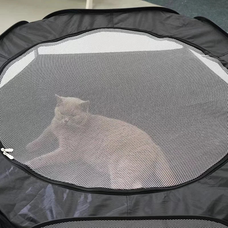 Foldable 2 in 1 Pet Tunnel & Cage